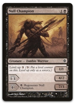 Null Champion #121 (LP) Rise of the Eldrazi ROE Magic MTG