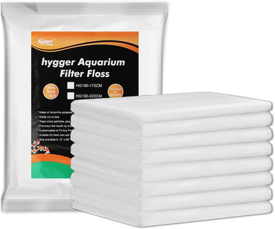 3/4'' Thick Aquarium Filter Floss 12''X 86'' Poly Fiber Fish Tank Filter Media Wat