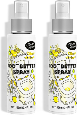 Toilet Spray, 6.8 Fl.Oz Poo Spray | up to 400+ Uses, 100% Natural Plant Essentia