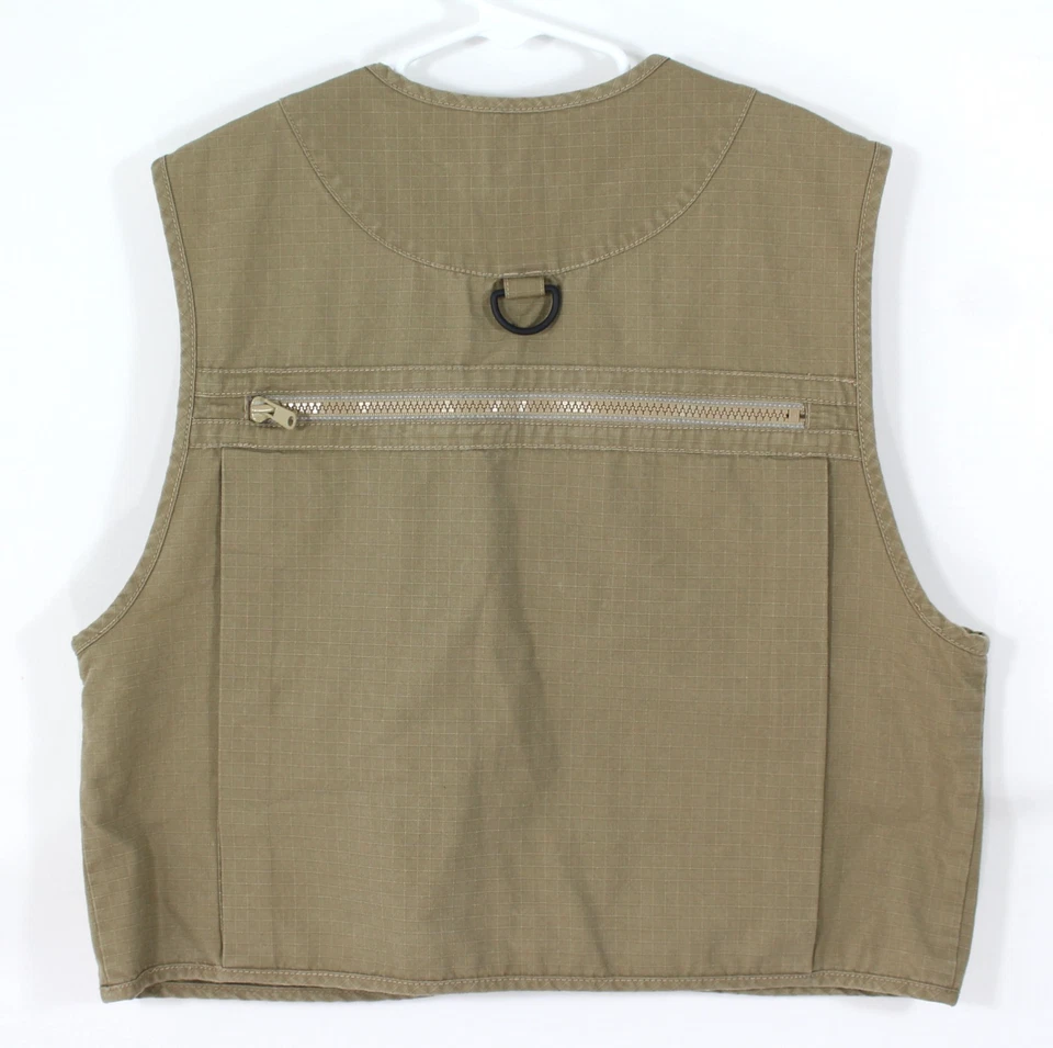 De colección. L.L. Chaleco de pesca deportivo táctico Bean Angler niños M 10/12 Y2K algodón Foto 2 de 4