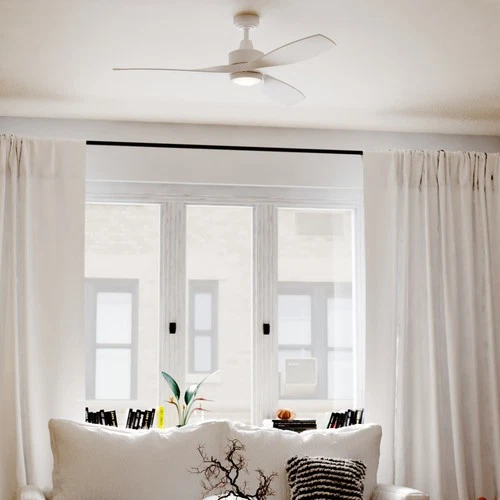 Vaxcel Lighting F0111 Curtiss 52" 3 Blade Indoor / Outdoor 3000K - White - Picture 8 of 12