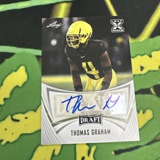 2021 Leaf Draft Thomas Graham Auto #BA-TG2 Rookie RC