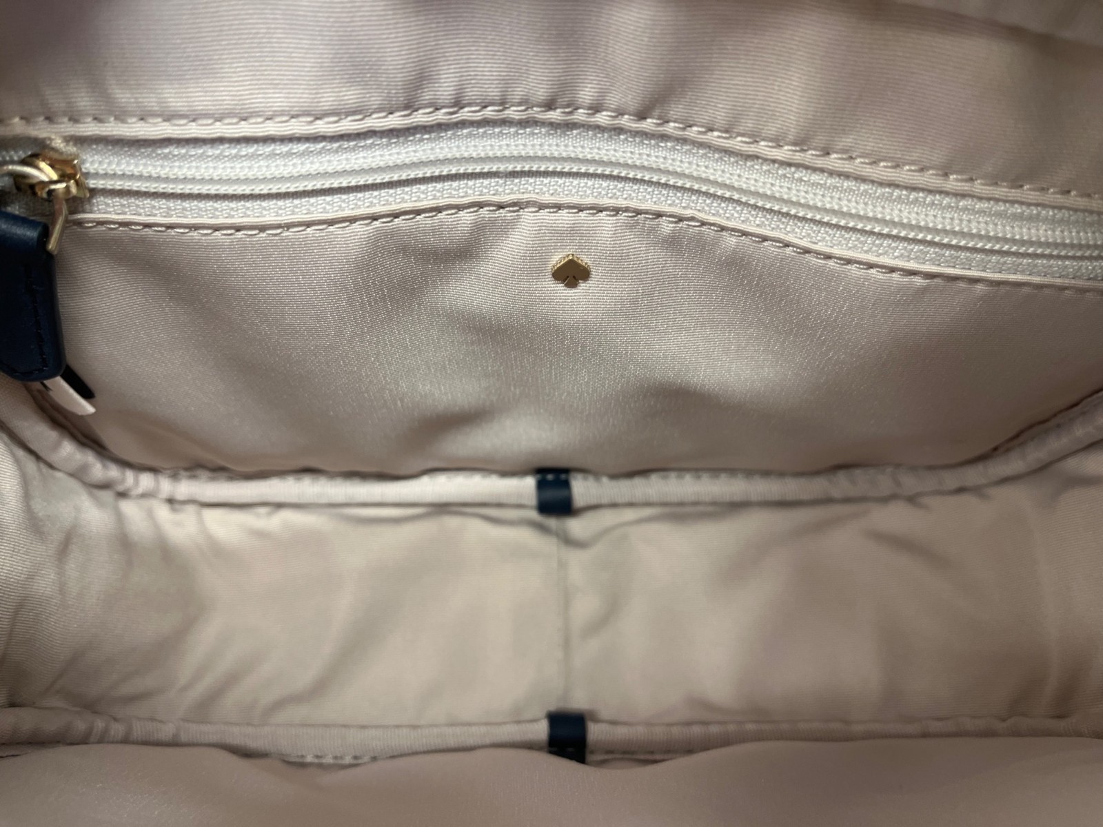 Kate Spade Flower Coated Canvas Shoulder Bag Women Used Authentic thumbnail 8