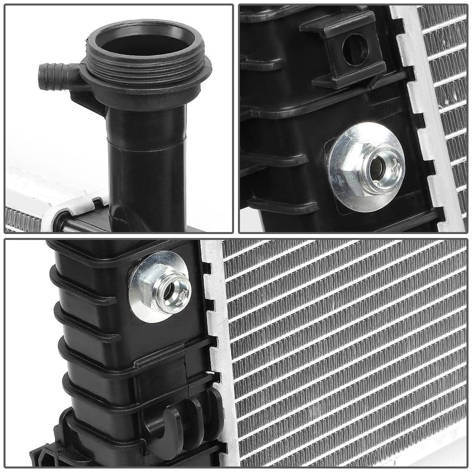 FOR 07-17 GMC ACADIA CHEVY TRAVERSE V6 OE STYLE ALUMINUM CORE RADIATOR DPI 13007 - Image 4 of 4