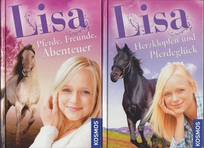 LISA. (6 Bände in 2 Büchern) Lisa, verliebt! Nur Mut, Lisa! Was nun, Lisa? Lisas