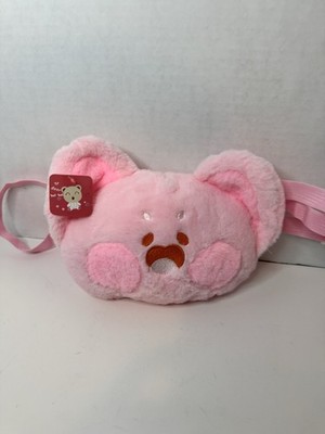 Dudu Cat Anime Kawaii Cartoon Plush Toy PURSE - PINK Dear Bei Bei