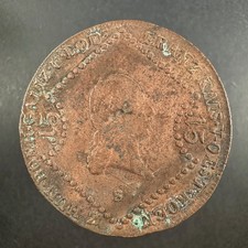 1807 Austrian Empire 15 Kreuzer Copper Coin – Francis I