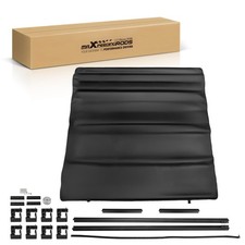 8FT Roll-Up Bed Cover for Chevrolet Silverado GMC Sierra 1988-2007 W/LED Lamp