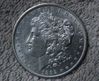 1892 Philadelphia Mint uncirculated U.S. Morgan Silver Dollar