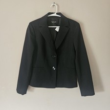 Black Label By Evan Picone Blazer Jacket Women's Size 8 NEW