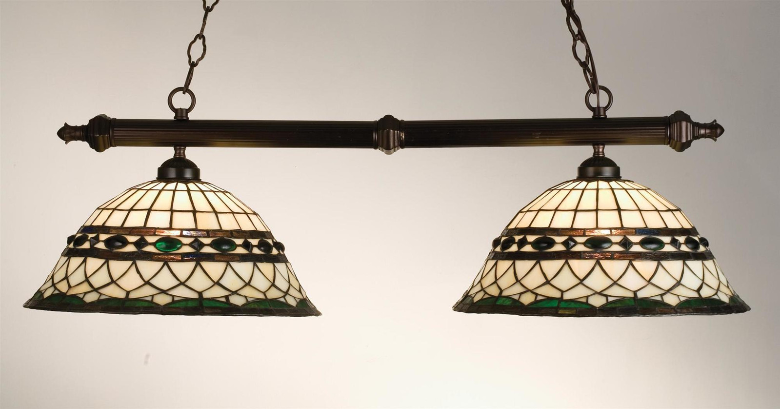 Meyda Tiffany 18840 Stained Glass / Tiffany Island / Billiard - MultiColor