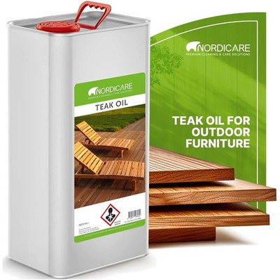170 Oz Outdoor Teak Oil - Professional Results for Weathered Wood Restoration