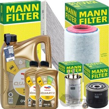 MANN INSPEKTIONSPAKET+TOTAL 0W-30 ÖL passend für FIAT DUCATO 250 MULTIJET 2.3 d