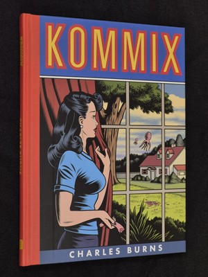 Signed Kommix HC Charles Burns 2024 Fantagraphics Books First Printing