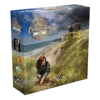 Cartaventura D-Day - Brettspiel [brandneu] KOSTENLOSES MINI-SZENARIO ENTHALTEN