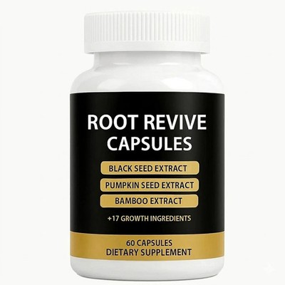 Root Revive Hair Growth Formula - 60 Capsules Free Shipping USA