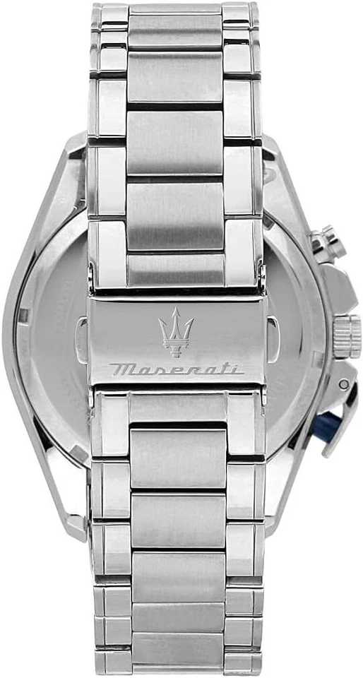 Orologio Maserati traguardo R8873612043 Cinturino Acciaio Argento da Uomo - Immagine 3 di 4