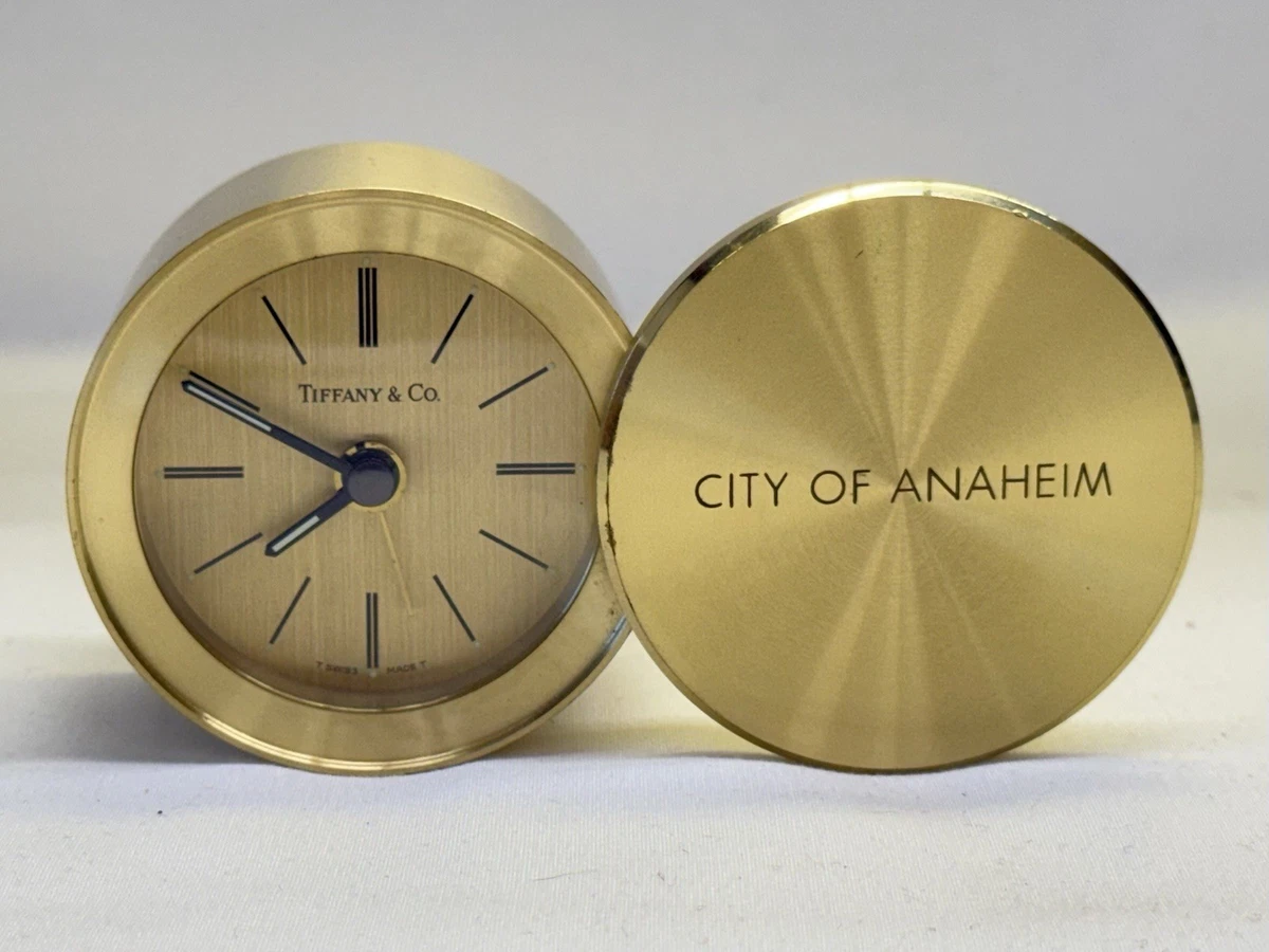 Tiffany Travel Alarm Clock Indiana Collectible Alarm Clocks (1930