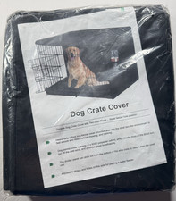 Dog Crate Cover, Kennel Cover Fits 48 Inch Wire Crate, Heavy Duty 600D Oxford...
