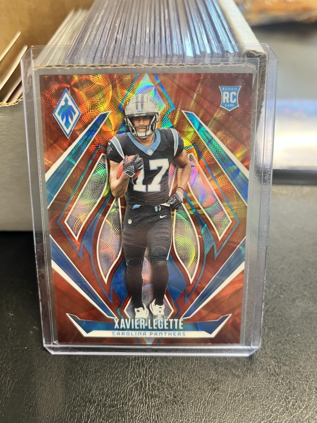 2024 Panini Phoenix - Rookies Xavier Legette #249 Fire Burst /350 (RC)