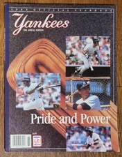 New York Yankees 1988 Official Yearbook 39th Annual Edition Pride and Power