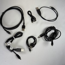 USB Charging Cables Charger Cords Assorted Devices Lot of 7