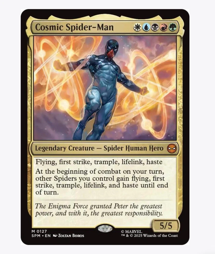 SPIDER-MAN MTG - Single Cards M0001 to L0198 - Complete Your Deck!! Magic - Image 3 of 4