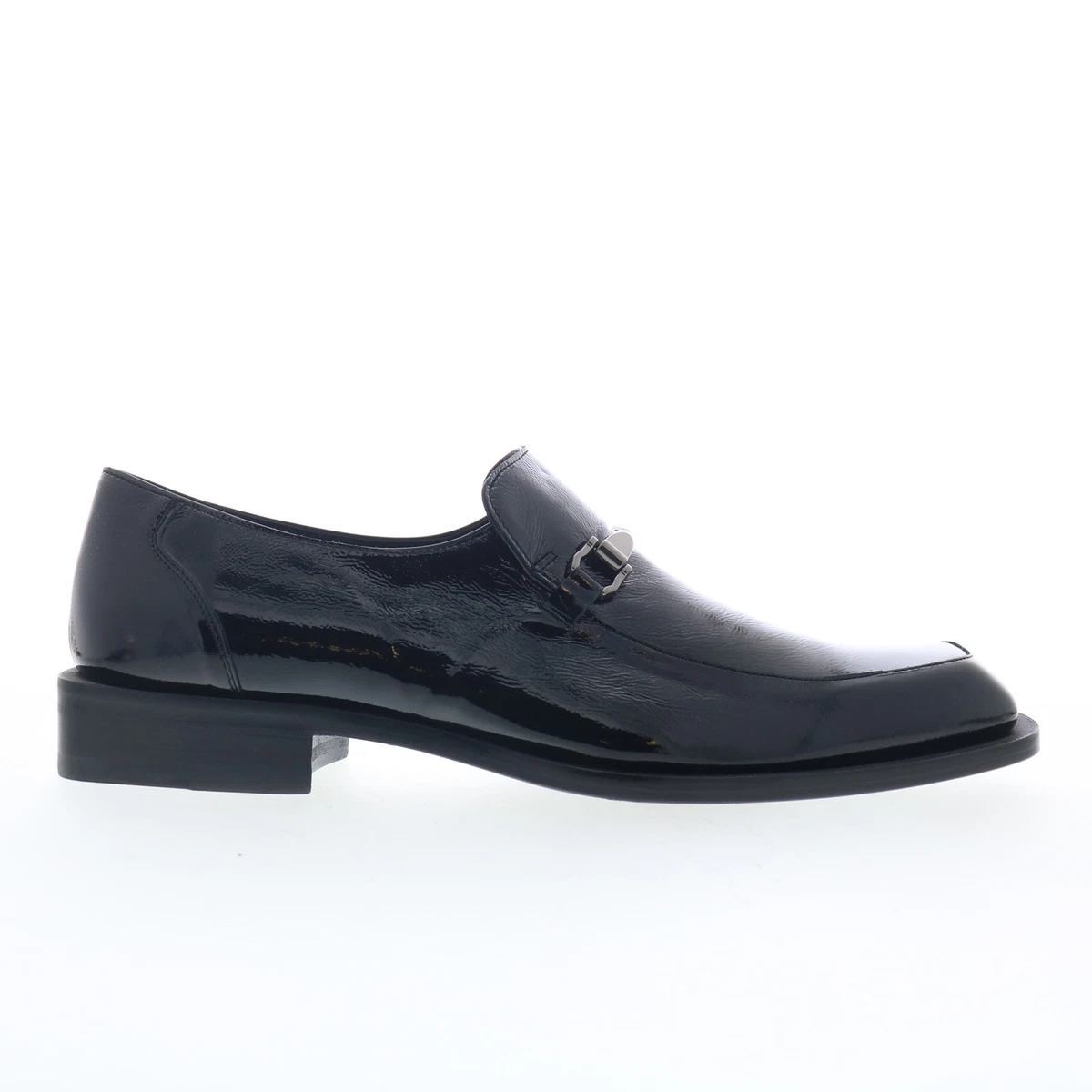 Mezlan Slip On Loafers Men Size 11 Black Leather Square Toe Low Top Dress Shoes Mezlan Men main image 3