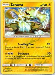 Zeraora 60/214 Reverse Holo Rare Unbroken Bonds