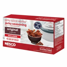 NESCO BJ-18 Jerky Seasoning 9 Pack Original Flavor for Dehydrators
