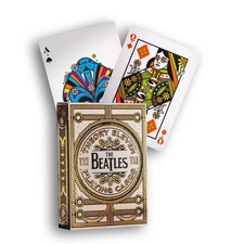 The Beatles Special Edition Playing Cards (White) Theory11