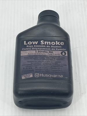 #ad Husqvarna 2 Stroke Synthetic Blend Engine Oil 5.2 Oz Bottle 597069601. {B6}. $2.21