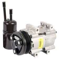 Compresor de aire acondicionado OEM con secador de aire acondicionado para Ford Escort ZX2 1998 1999 2000 2001 2002