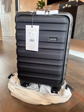 Image of ANTLER Clifton 56cm spin suitcase, black, never used