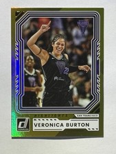 2026 Panini Donruss Wnba Veronica Burton Gold Holo Highlights 1010- Bookend