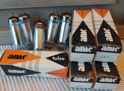 AMC OA2 Radio Vacuum Tubes - Lot of (5) NOS