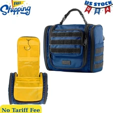 Tactical Hanging Toiletry Bag Dopp Kit For Men & Women. Perfect For Travel