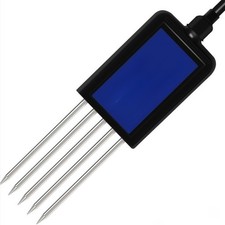 Multiparameter Soil Sensor 6 in 1 for Temperature Humidity pH Conductivity NPK