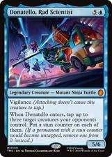 MTG TMC M Donatello, Rad Scientist #109 NM