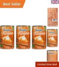 3 Pack of 425g 100% Natural Pumpkin Puree - Gluten-Free Baking Essential