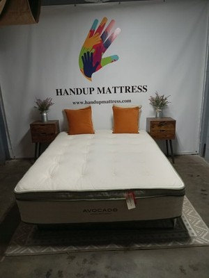Avocado | Green Plush | 13'' Queen Mattress