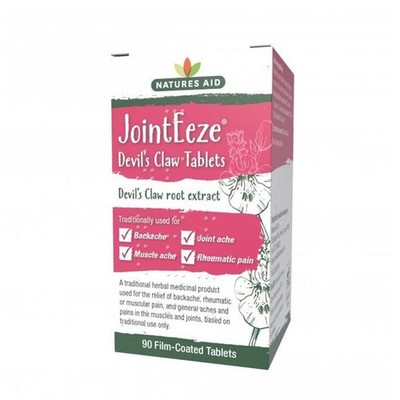 Natures Aid JointEeze Teufelskrallenwurzelextrakt - 90 Tabletten