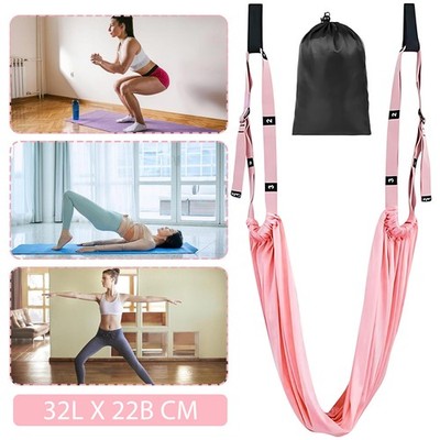 Aerial Yoga Hängematte Yoga Schaukel Yoga Flugschaukel Persistent Rosa 32x22cm