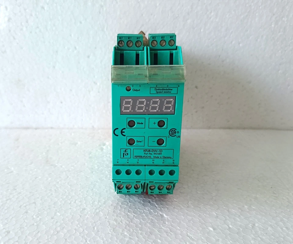 Pepperl+Fuchs KFU8-DW-1.D PN:190149 Speed Monitor - Image 2 of 4