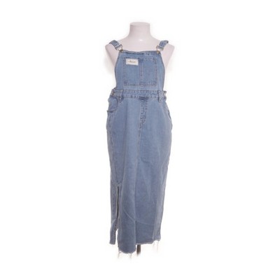 Daxy, Latzkleid, Größe: XL, Blau, Baumwolle/Lyocell/Polyester/Viskose #ipT