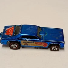 Vintage 1969 Hot Wheels Redlines Tom McEwen MONGOOSE  Barracuda Funny Car Blue
