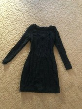 Women's Black Express Dress - Size S/P