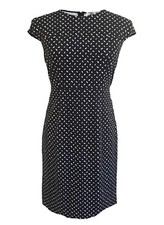 NWT $398 DVF Diane von Furstenberg Printed Hadlie Midi Sheath Dress Size 0