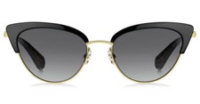 Kate Spade JAHNAM 0807 Black Frame / Dark Gray Gradient Lens Sunglasses