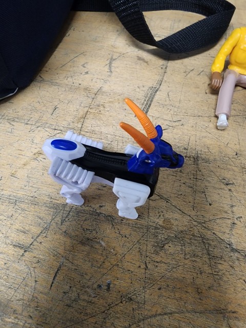 Power Rangers Jungle fury GEKI GAZELLE Zord figure Gekiranger Blue Bandai Good Power Rangers Jungle fury GEKI GAZELLE Zord figure Gekiranger Blue Bandai Good